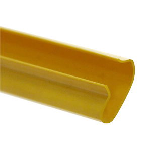 Пластиковая вставка 1200 мм желтый