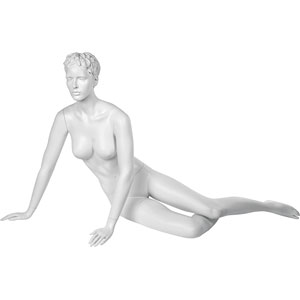 Манекен женский, скульптурный, лежачий